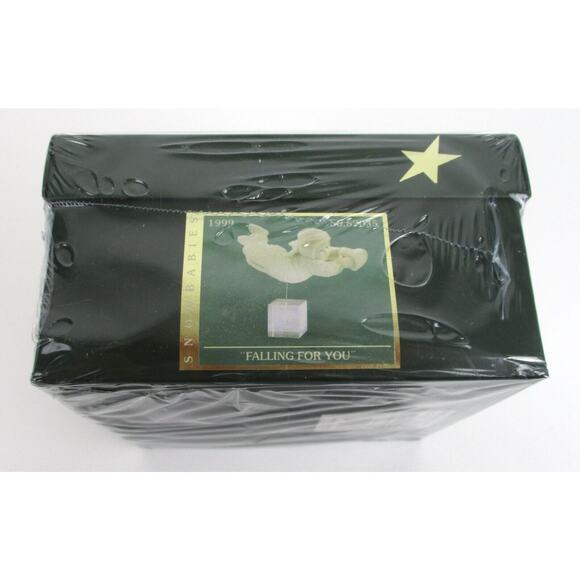 Dept 56 Snowbabies "Falling For You" Figurine #69035 Brand New in Box 1999 - Picture 1 of 3